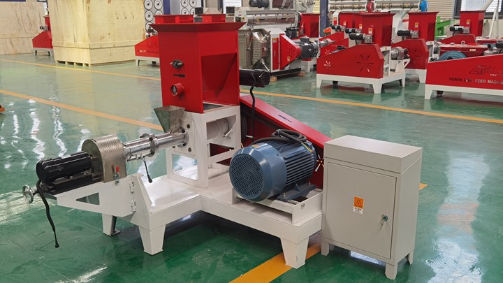 locally made twin screw extruder machine Factory for sale in Angola